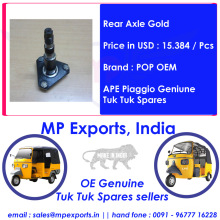 Affen Tuk Tuk Spares Hinterachse Gold